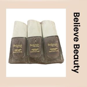 Believe Beauty Nail Polish 3 Pack